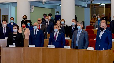 Заседание Законодательного Собрания Оренбургской области